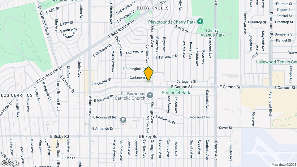 1173 E Carson St Map and Location Details