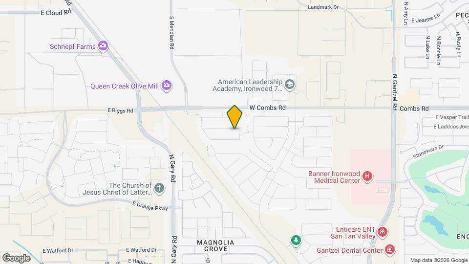 1035 Carlsbad Dr Map and Location Details