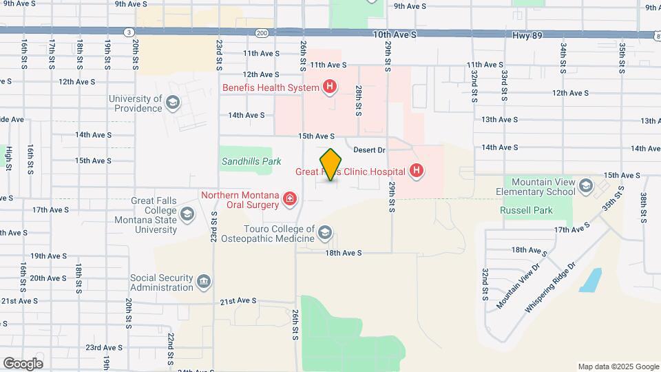 1608 Palm Ct Map and Location Details
