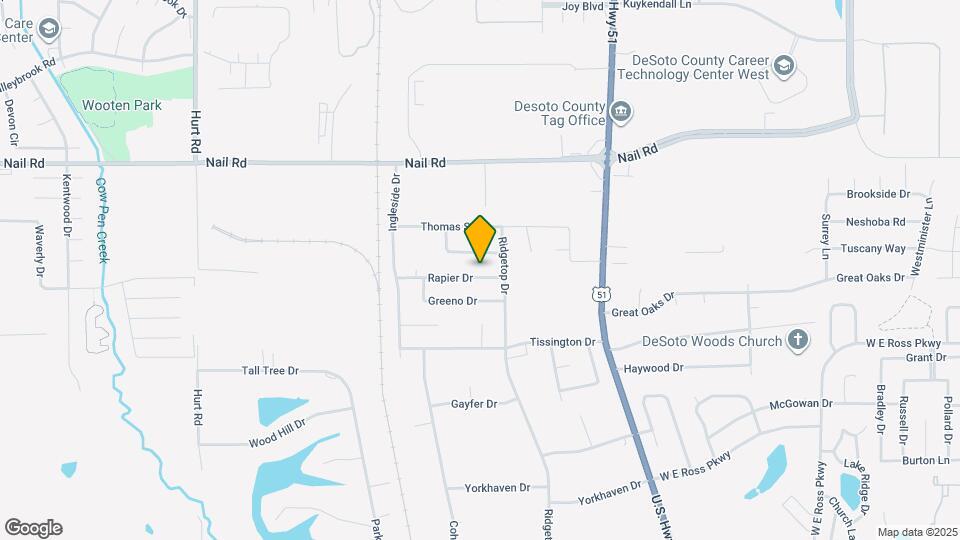 1816 Rapier Dr Map and Location Details