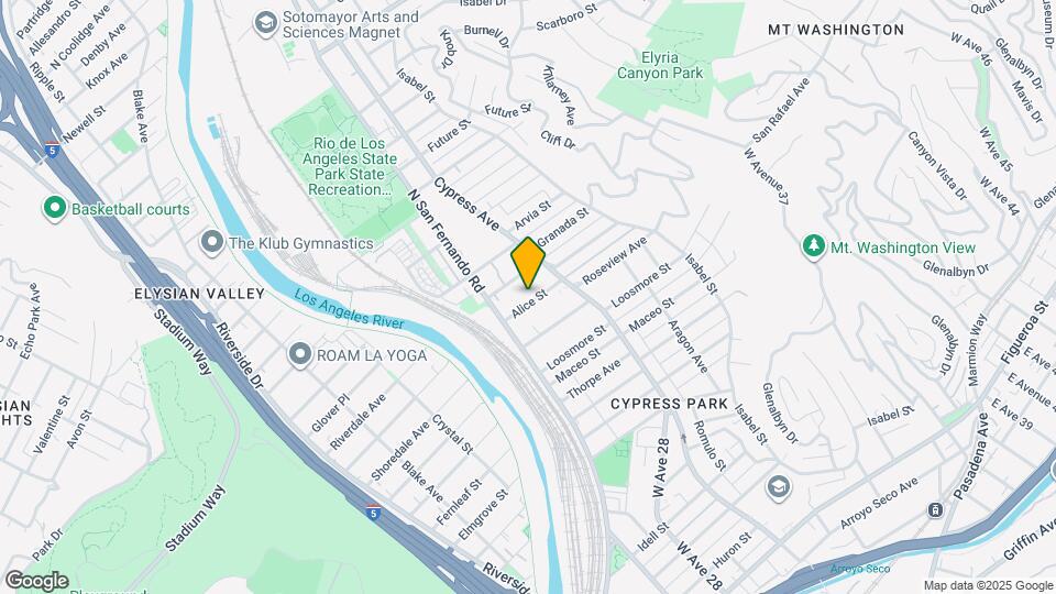 2637 Alice St Map and Location Details