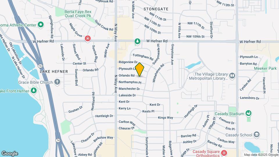 2716 Orlando Rd Map and Location Details