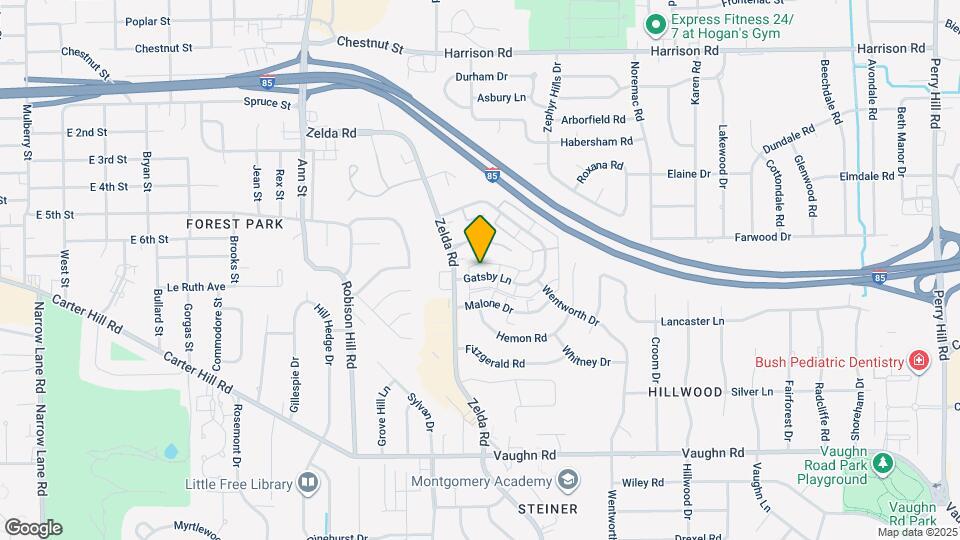 3123 Gatsby Ln Mapa y Detalles de la Ubicación