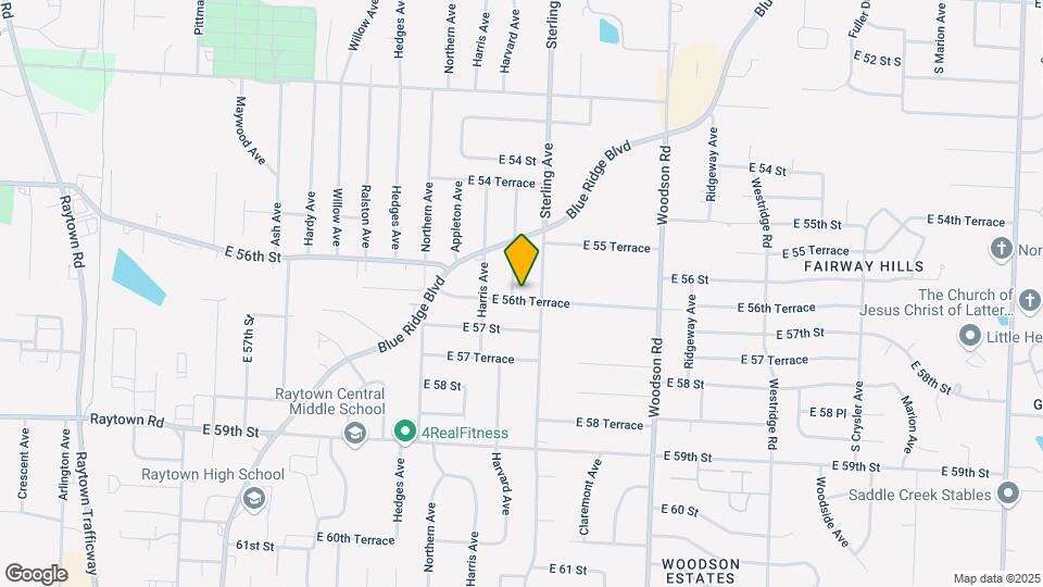 5625 Harvard Ave Map and Location Details
