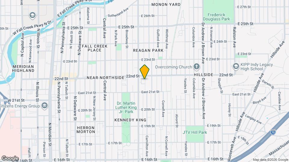 2133 Coretta Wy Map and Location Details