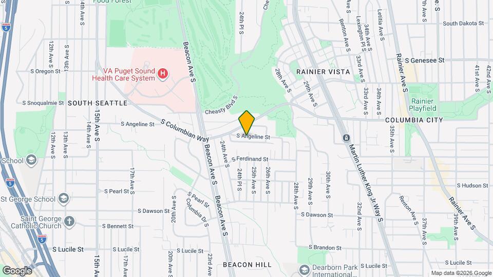 2480 S Edmunds St Map and Location Details