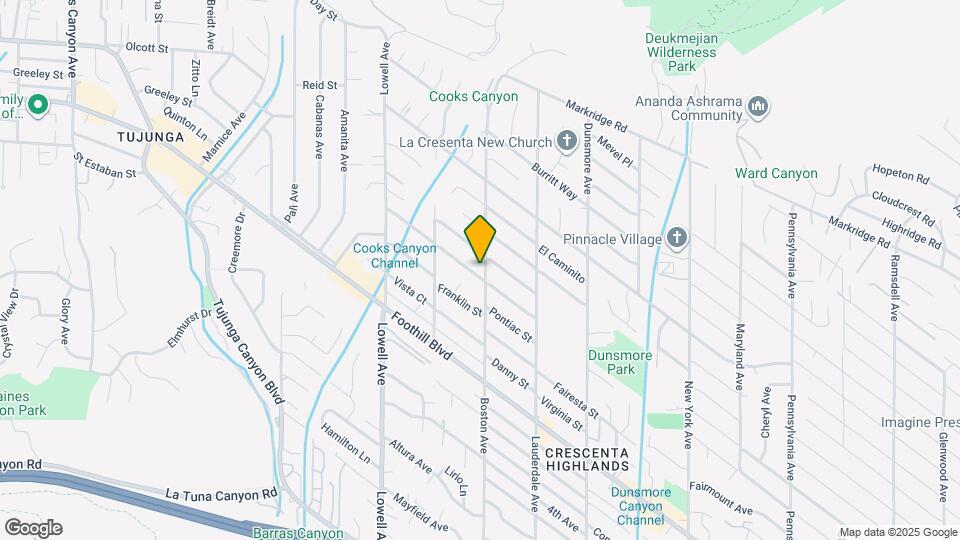 3805 Los Olivos Ln Map and Location Details