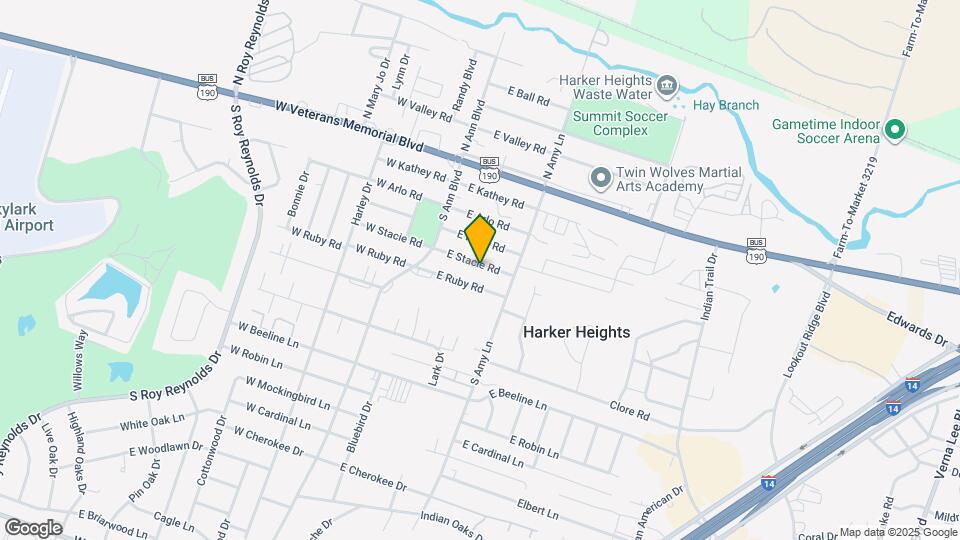 116 E Stacie Rd Map and Location Details