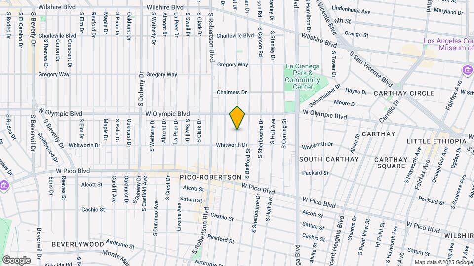1062 S Shenandoah St, Unit 1062 Map and Location Details