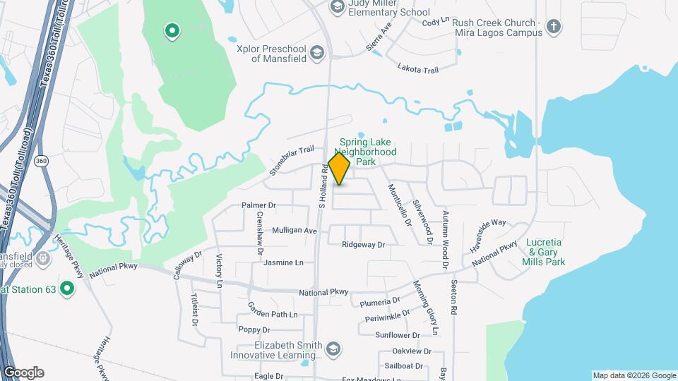 4403 Shady Elm Dr Map and Location Details