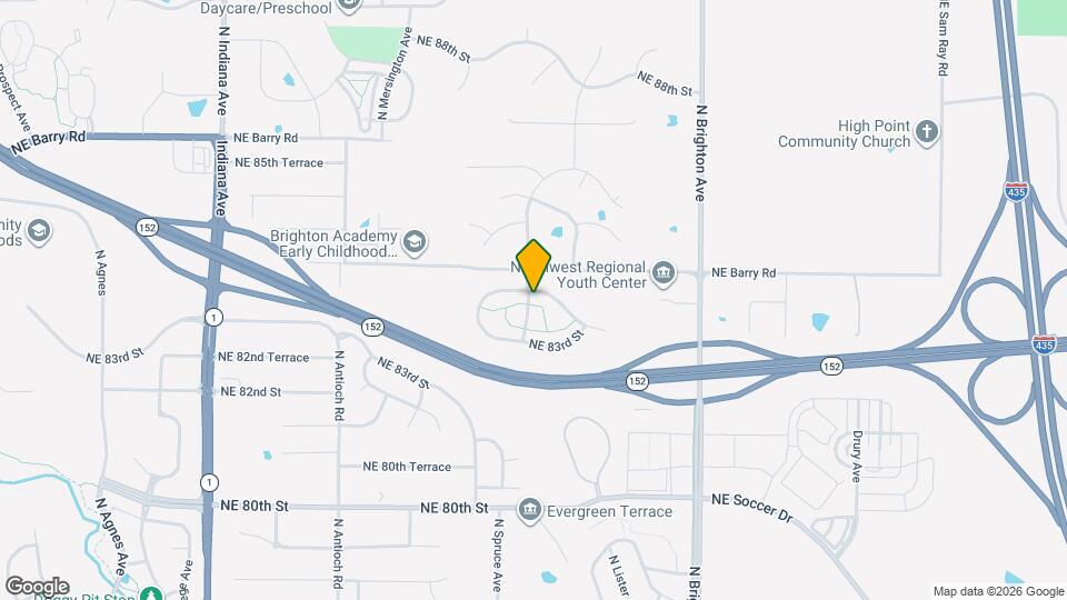 8347 N Kensington Ave Map and Location Details