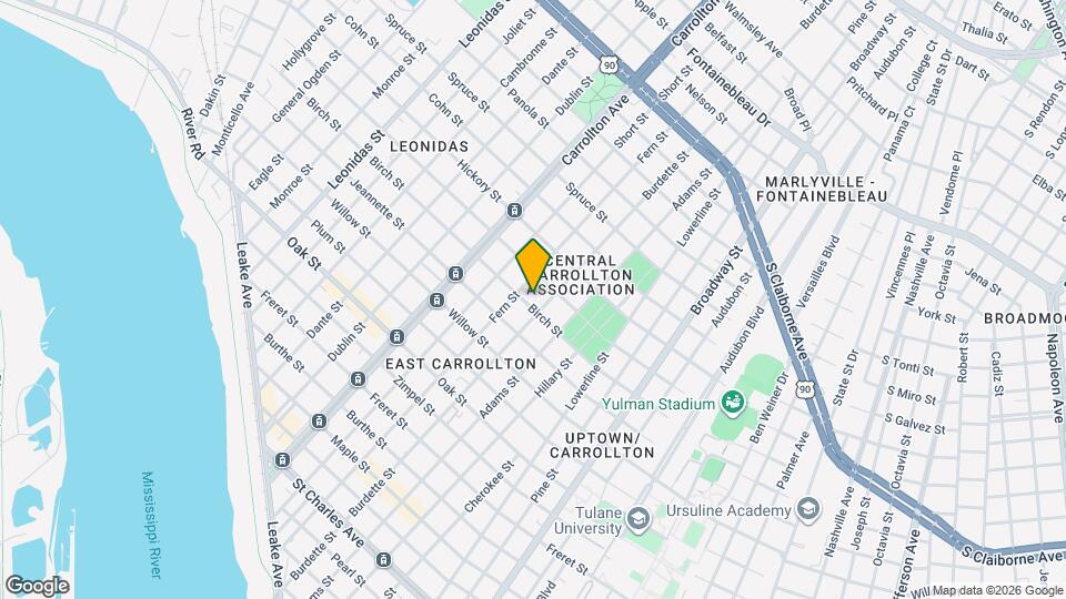 7815 Birch St, Unit 7815 Mapa y Detalles de la Ubicación