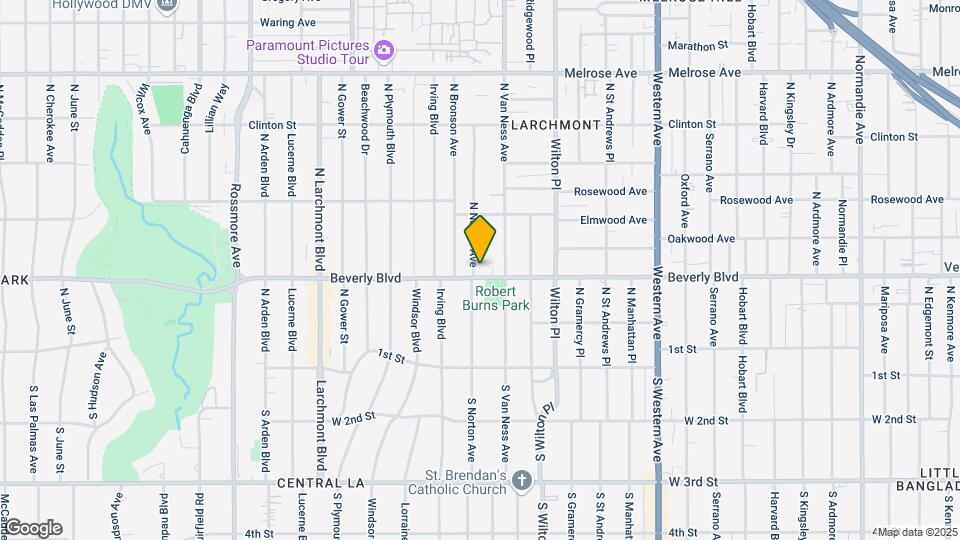 4935 Beverly Blvd Map and Location Details