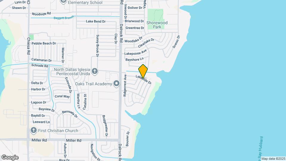 4101 Watersedge Dr Map and Location Details