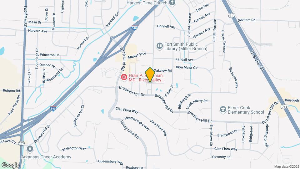 9034 S 28th St Map and Location Details
