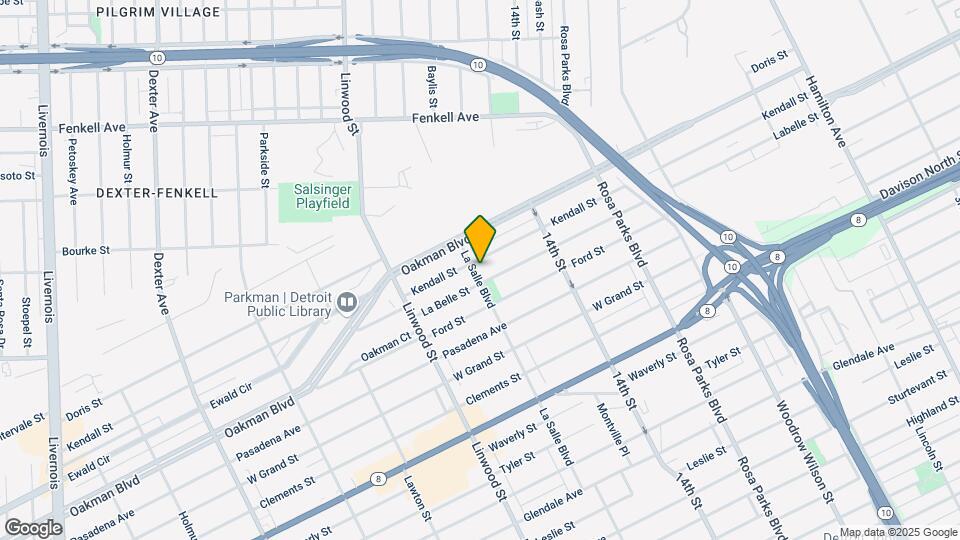 14022 La Salle Blvd Map and Location Details