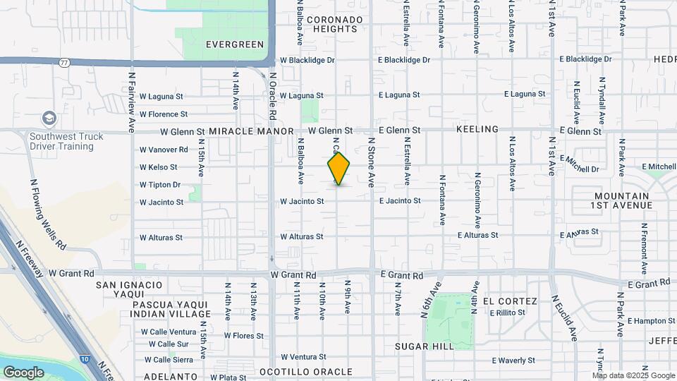 133 W Birdman Dr Map and Location Details