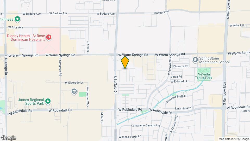 7399 Amesbury St Map and Location Details