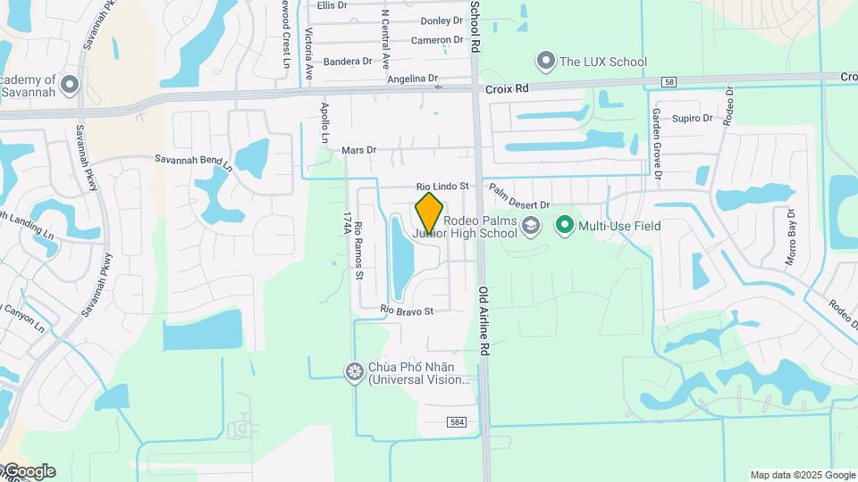 12608 Rio Nueces Ln Map and Location Details