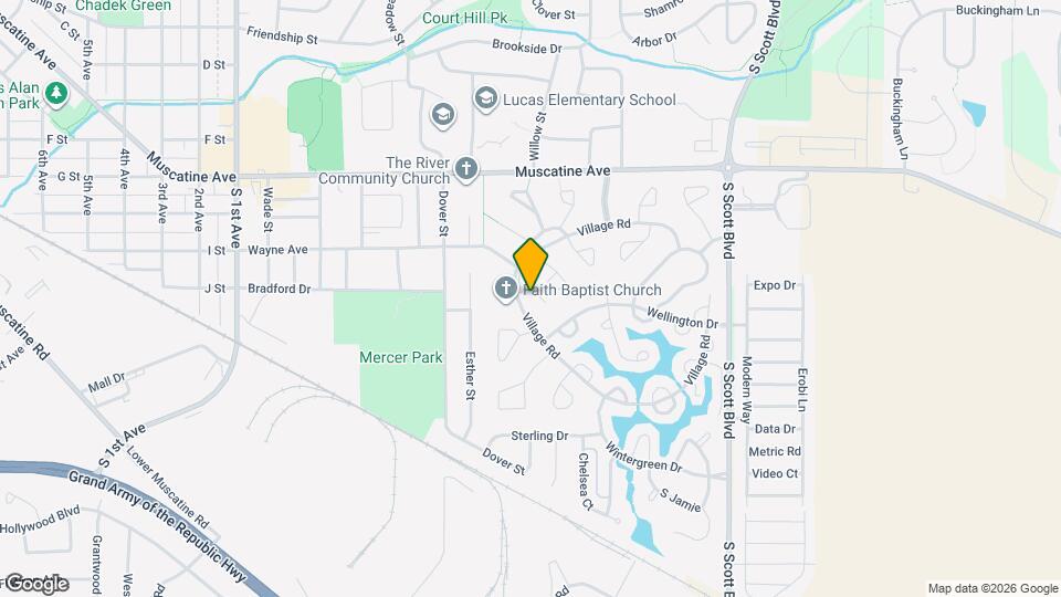 1220 Village Rd Map and Location Details