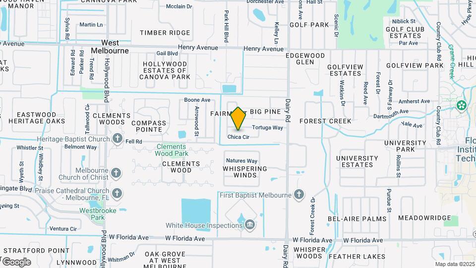 3072 Chica Cir Map and Location Details