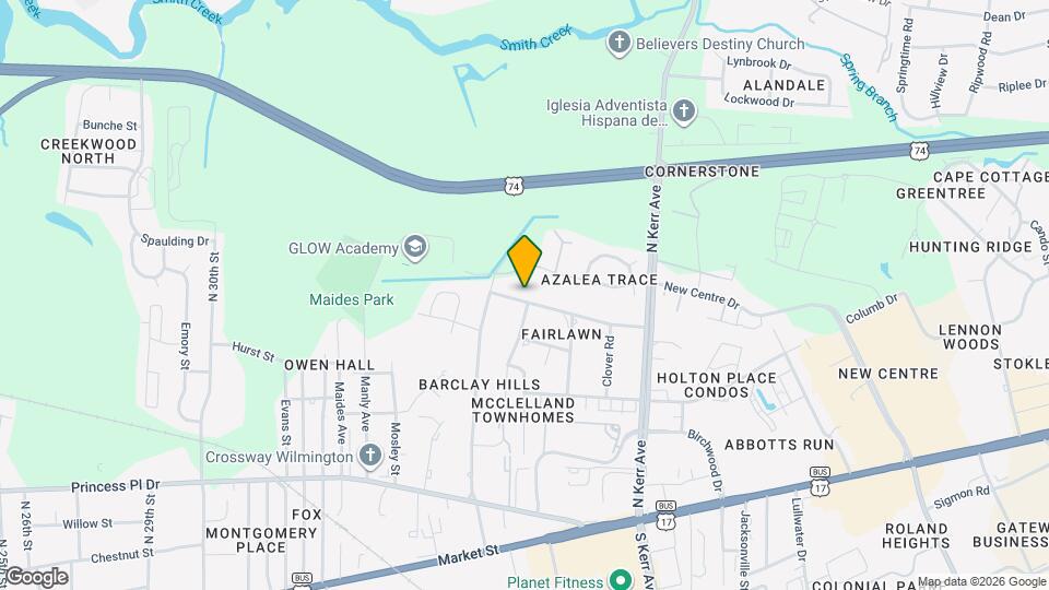 4119 Fairlawn Dr Mapa y Detalles de la Ubicación