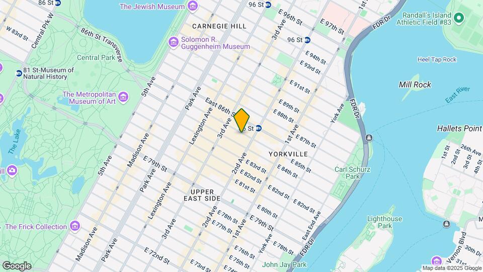 228 East 85th Street Map and Location Details