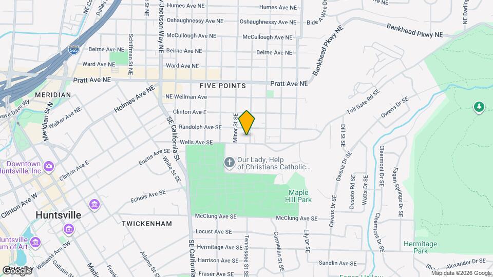 1311 Wells Ave SE Map and Location Details