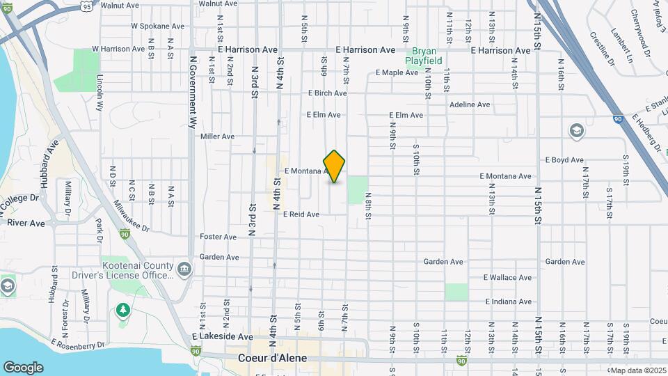 828 6th St Map and Location Details