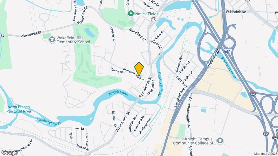 36 Prospect Hill Ave, Unit 1 bed Map and Location Details