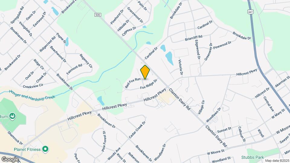 100 Fox Den Ct Map and Location Details