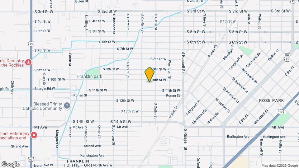 1735 S 10th St W, Unit A Map and Location Details