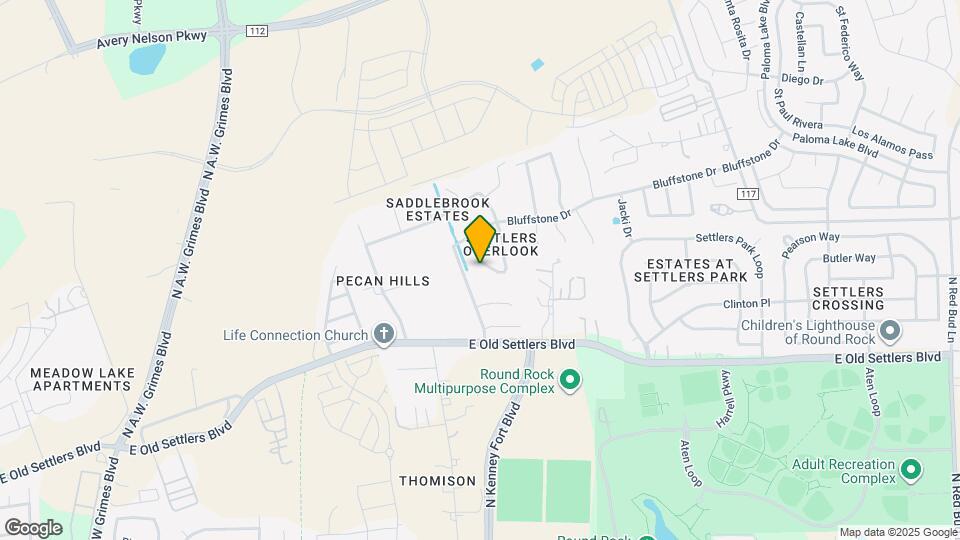 2825 Deerfern Ln Map and Location Details