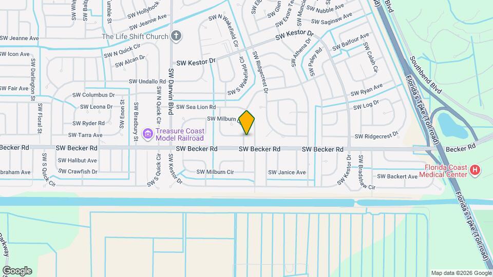 226 SW Milburn Cir Mapa y Detalles de la Ubicación