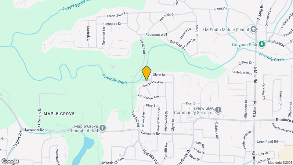 393 Sunbrook Ave Map and Location Details