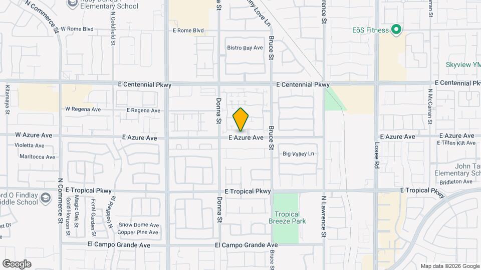 1025 Maple Pines Ave Mapa y Detalles de la Ubicación