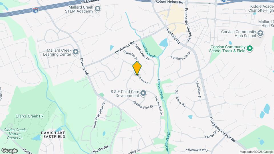 8517 Delamere Ln Map and Location Details