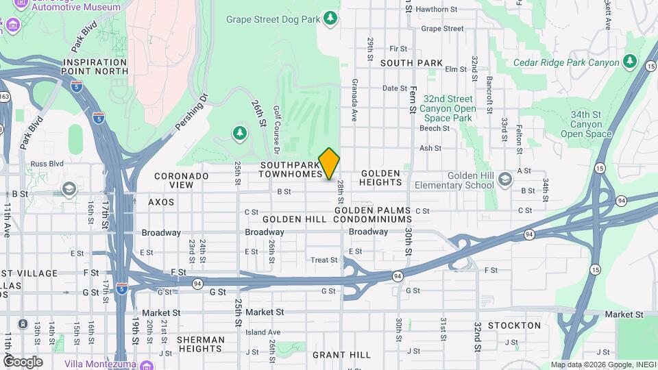 2736 B St, Unit 204 Mapa y Detalles de la Ubicación