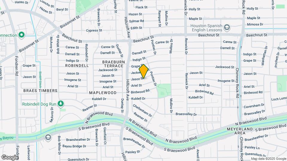 5723 Jason St Mapa y Detalles de la Ubicación