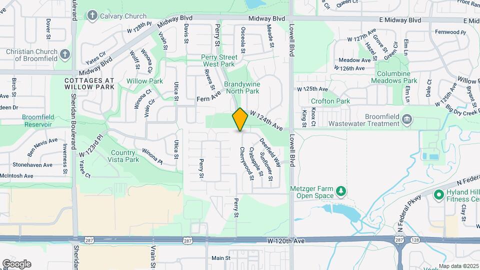 12305 Cherrywood St Map and Location Details