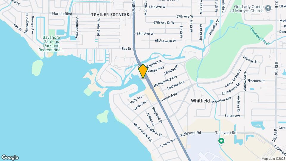7150 N Tamiami Trl Map and Location Details