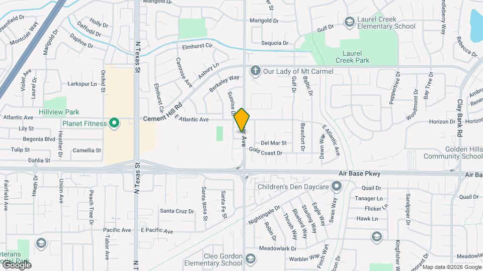 690 Amherst Ct Map and Location Details