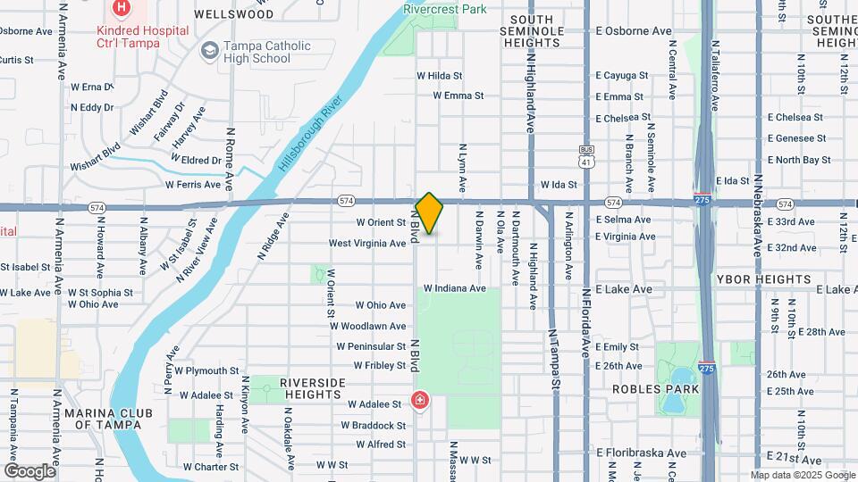 615 W Virginia Ave Map and Location Details