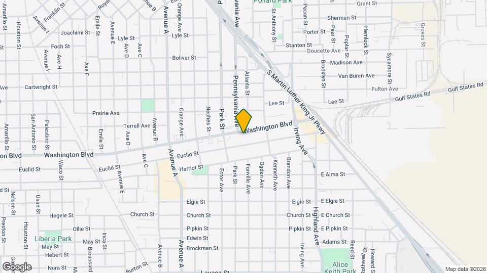 891 Washington Blvd Map and Location Details