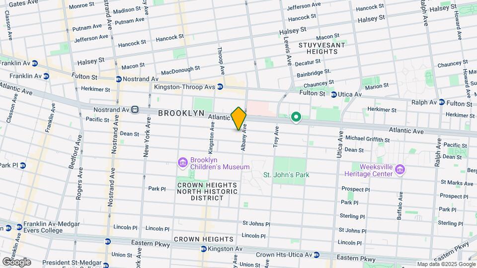 1520 Pacific St Map and Location Details