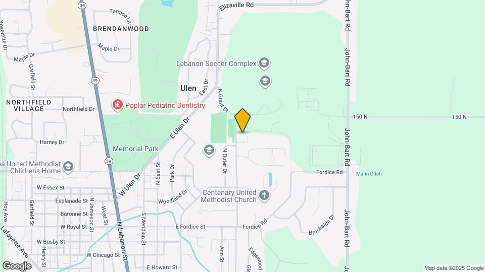 1325 Millerwood Dr Map and Location Details