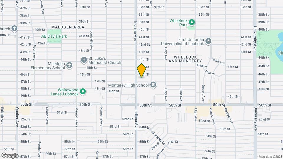 3312 47th St Map and Location Details