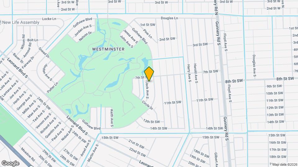 711 Jack Ave S Map and Location Details