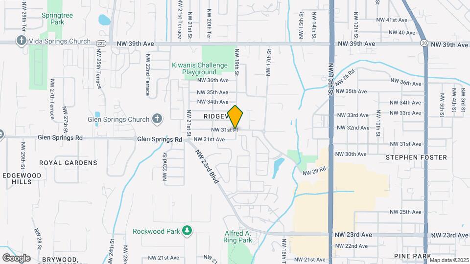 1903 NW 31st Pl Map and Location Details