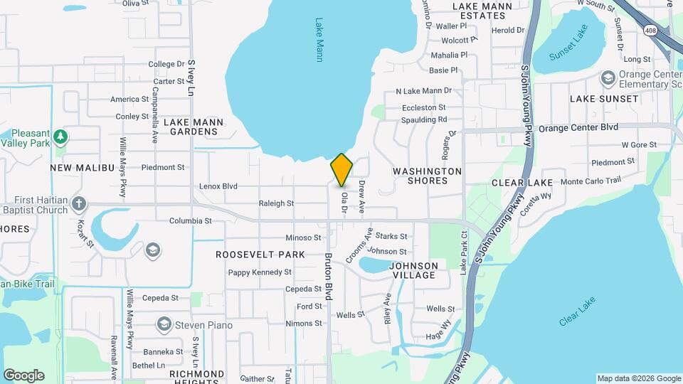 1034 Ola Dr Map and Location Details